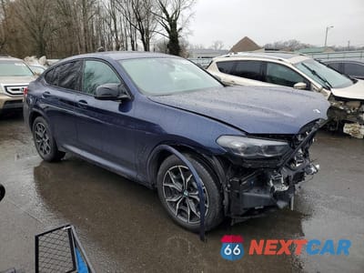 Czwarte zdjęcie samochodu z boku: 2025 BMW X4 M40I VIN:5UX43DT07S9Y63435 - miniatura