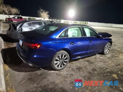 Trzecie zdjęcie samochodu z tyłu: 2021 AUDI A4 PREMIUM 40 VIN:WAUABAF49MA086243 - miniatura