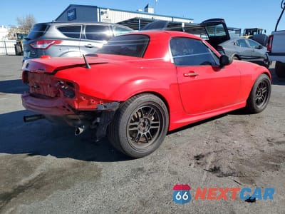 Trzecie zdjęcie samochodu z tyłu: 2009 MAZDA MX-5 MIATA VIN:JM1NC26F890201484 - miniatura