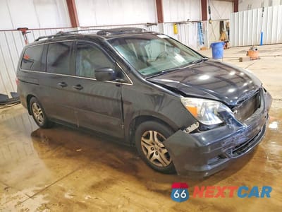 Czwarte zdjęcie samochodu z boku: 2007 HONDA ODYSSEY EXL VIN:5FNRL387X7B092926 - miniatura