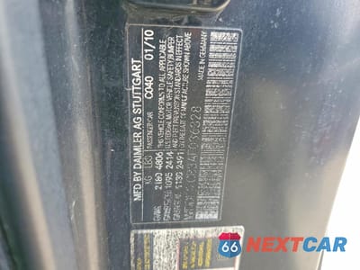 Zdjęcie 12 z 12 samochodu: 2010 MERCEDES-BENZ E 550 VIN:WDDKJ7CB3AF036328 - miniatura