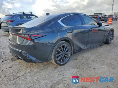 Trzecie zdjęcie samochodu z tyłu: 2023 LEXUS IS 350 F SPORT VIN:JTHGZ1B22P5067879 - miniatura