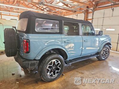Trzecie zdjęcie samochodu z tyłu: 2022 FORD BRONCO BASE VIN:1FMDE5DH0NLB77763 - miniatura