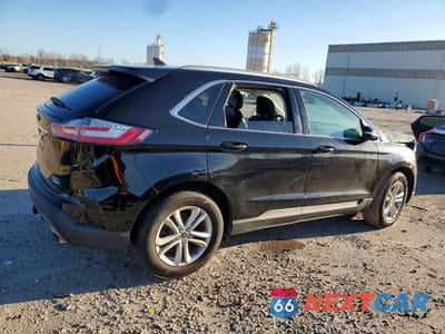 Trzecie zdjęcie samochodu z tyłu: 2019 FORD EDGE SEL VIN:2FMPK4J99KBB36914 - miniatura