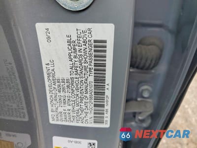 Zdjęcie 12 z 12 samochodu: 2025 HONDA ACCORD HYBRID EXL VIN:1HGCY2F68SA001070 - miniatura