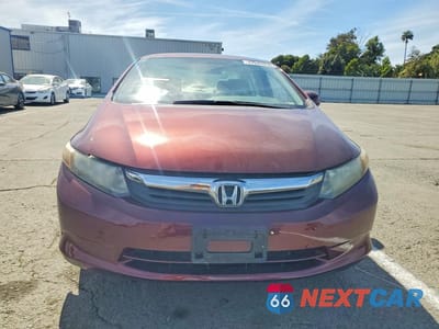 Piąte zdjęcie samochodu w środku: 2012 HONDA CIVIC LX VIN:19XFB2F59CE365629 - miniatura