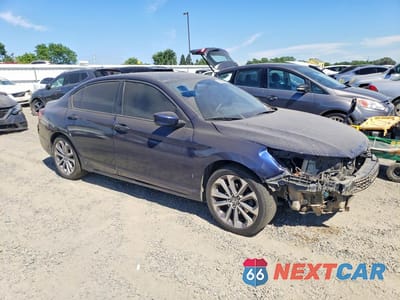 Czwarte zdjęcie samochodu z boku: 2014 HONDA ACCORD SPORT VIN:1HGCR2F51EA056324 - miniatura