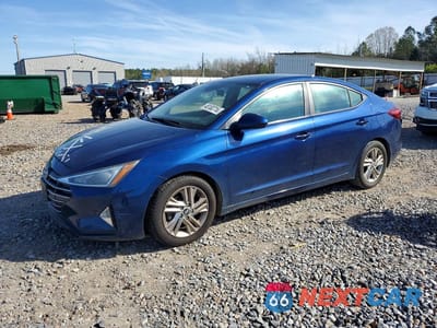 2019 HYUNDAI ELANTRA SEL 5NPD84LF0KH402477 - główne zdjęcie licytacji z USA - miniatura