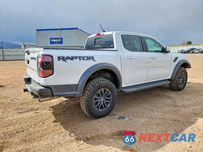 Trzecie zdjęcie samochodu z tyłu: 2025 FORD RANGER RAPTOR VIN:1FTER4LRXSLE24865 - miniatura