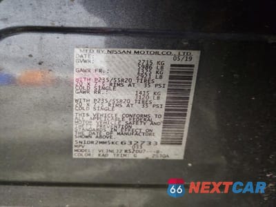 Zdjęcie 13 z 13 samochodu: 2019 NISSAN PATHFINDER PLATINUM VIN:5N1DR2MM5KC632733 - miniatura