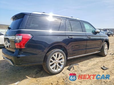 Trzecie zdjęcie samochodu z tyłu: 2019 FORD EXPEDITION MAX PLATINUM VIN:1FMJK1MT6KEA60262 - miniatura