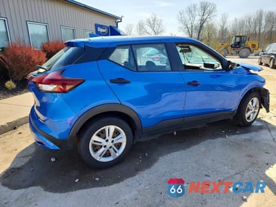 Trzecie zdjęcie samochodu z tyłu: 2021 NISSAN KICKS S VIN:3N1CP5BV0ML471933 - miniatura