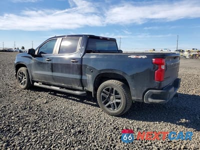 Drugie zdjęcie samochodu z przodu: 2022 CHEVROLET SILVERADO LTD K1500 CUSTOM VIN:1GCPYBEK9NZ168171 - miniatura