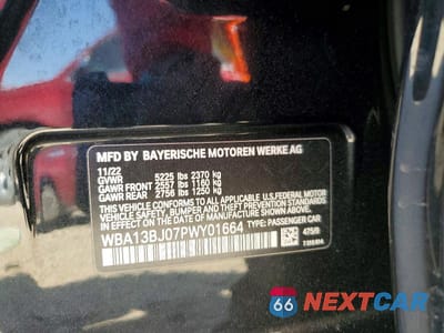 Zdjęcie 12 z 12 samochodu: 2023 BMW 530 XI VIN:WBA13BJ07PWY01664 - miniatura
