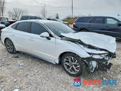 Czwarte zdjęcie samochodu z boku: 2022 HYUNDAI SONATA SEL VIN:KMHL64JA7NA197983 - miniatura