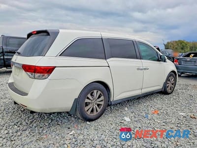 Trzecie zdjęcie samochodu z tyłu: 2015 HONDA ODYSSEY EXL VIN:5FNRL5H62FB122910 - miniatura