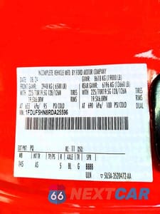 Zdjęcie 13 z 13 samochodu: 2024 FORD F550 SUPER DUTY DUMP TRUCK VIN:1FDUF5HN8RDA25596 - miniatura