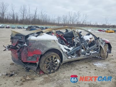 Trzecie zdjęcie samochodu z tyłu: 2024 TESLA MODEL 3 VIN:5YJ3E1EB6RF821410 - miniatura