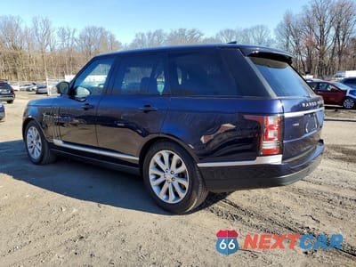 Drugie zdjęcie samochodu z przodu: 2017 LAND ROVER RANGE ROVER HSE VIN:SALGS2FVXHA374475 - miniatura