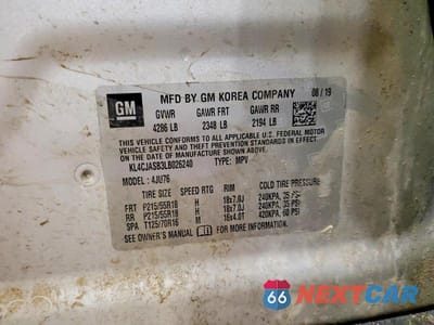Zdjęcie 13 z 13 samochodu: 2020 BUICK ENCORE PREFERRED VIN:KL4CJASB3LB026240 - miniatura
