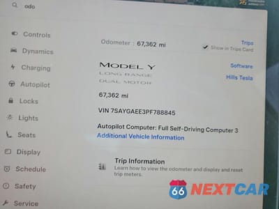Zdjęcie 9 z 13 samochodu: 2023 TESLA MODEL Y VIN:7SAYGAEE3PF788845 - miniatura