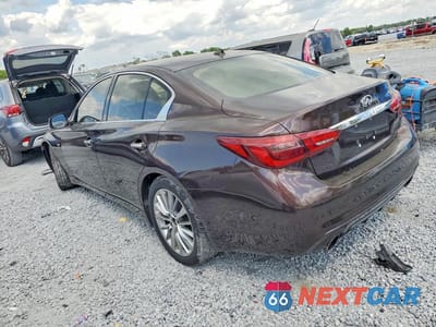 Drugie zdjęcie samochodu z przodu: 2020 INFINITI Q50 3.0T LUXE VIN:JN1EV7AP0LM200498 - miniatura