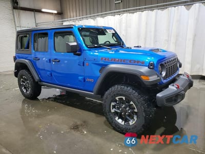 Czwarte zdjęcie samochodu z boku: 2026 JEEP WRANGLER RUBICON VIN:1C4PJXFG6TW263703 - miniatura