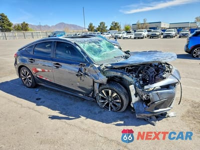 Czwarte zdjęcie samochodu z boku: 2024 HONDA CIVIC EXL VIN:19XFL1H79RE029896 - miniatura