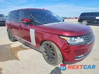 Czwarte zdjęcie samochodu z boku: 2017 LAND ROVER RANGE ROVER HSE VIN:SALGS2FV6HA325712 - miniatura