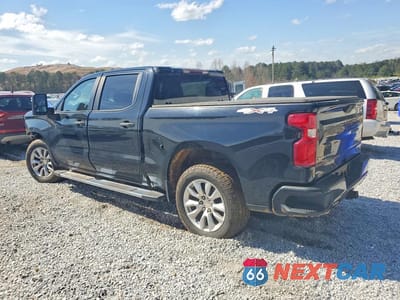 Drugie zdjęcie samochodu z przodu: 2019 CHEVROLET SILVERADO K1500 CUSTOM VIN:3GCUYBEFXKG700819 - miniatura