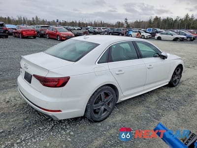 Trzecie zdjęcie samochodu z tyłu: 2019 AUDI S4 PRESTIGE VIN:WAUC4AF45KA081816 - miniatura
