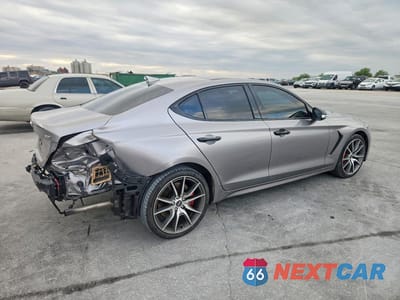 Trzecie zdjęcie samochodu z tyłu: 2021 GENESIS G70 3.3T VIN:KMTG74LE7MU071785 - miniatura