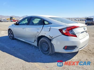 Drugie zdjęcie samochodu z przodu: 2019 HONDA CIVIC LX VIN:2HGFC2F65KH573131 - miniatura