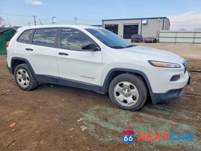 Czwarte zdjęcie samochodu z boku: 2014 JEEP CHEROKEE SPORT VIN:1C4PJLAB6EW123545 - miniatura