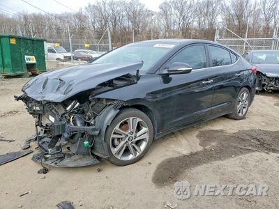 2017 HYUNDAI ELANTRA LIMITED KMHD84LFXHU207092 - główne zdjęcie licytacji z USA - miniatura