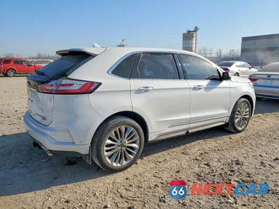 Trzecie zdjęcie samochodu z tyłu: 2020 FORD EDGE TITANIUM VIN:2FMPK4K96LBA69625 - miniatura