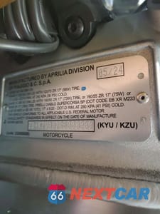 Zdjęcie 9 z 9 samochodu: 2024 APRILIA TUONO V4 1100 VIN:ZD4KZUA07RS000989 - miniatura