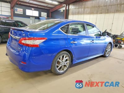 Trzecie zdjęcie samochodu z tyłu: 2013 NISSAN SENTRA S VIN:3N1AB7APXDL661615 - miniatura