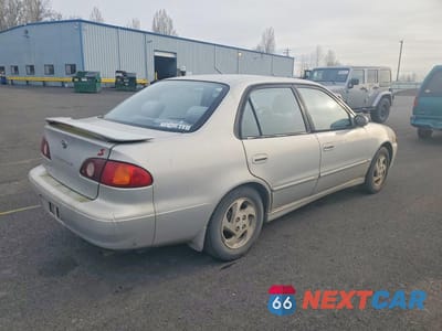 Trzecie zdjęcie samochodu z tyłu: 2001 TOYOTA COROLLA VIN:1NXBR12E01Z435006 - miniatura