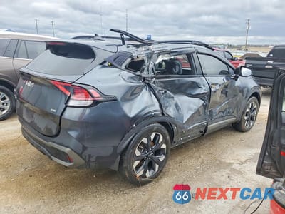 Trzecie zdjęcie samochodu z tyłu: 2023 KIA SPORTAGE X-LINE VIN:5XYK6CAF0PG049828 - miniatura