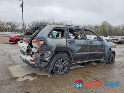 Trzecie zdjęcie samochodu z tyłu: 2018 JEEP GRAND CHEROKEE LIMITED VIN:1C4RJFBG5JC200387 - miniatura