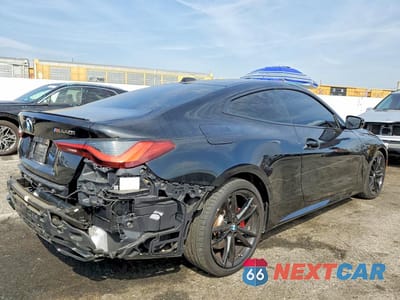 Trzecie zdjęcie samochodu z tyłu: 2021 BMW M440I VIN:WBA83AP0XRCP33171 - miniatura