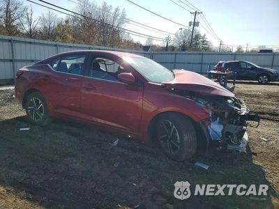 Czwarte zdjęcie samochodu z boku: 2025 NISSAN SENTRA SV VIN:3N1AB8CV5SY337554 - miniatura