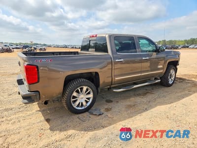 Trzecie zdjęcie samochodu z tyłu: 2014 CHEVROLET SILVERADO K1500 HIGH COUNTRY VIN:3GCUKTEJ9EG414105 - miniatura