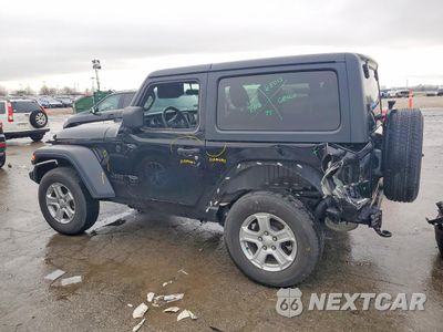 Drugie zdjęcie samochodu z przodu: 2021 JEEP WRANGLER SPORT VIN:1C4GJXAN1MW856392 - miniatura