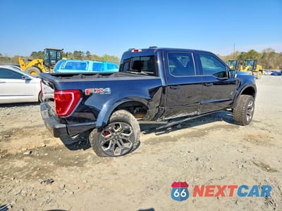 Trzecie zdjęcie samochodu z tyłu: 2022 FORD F150 SUPERCREW VIN:1FTFW1E58NKD05972 - miniatura