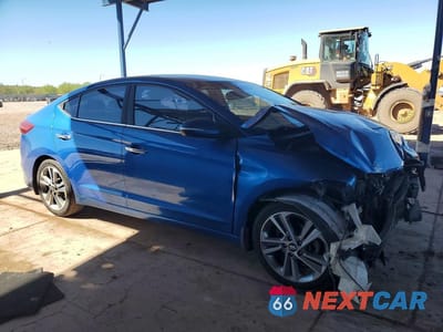 Czwarte zdjęcie samochodu z boku: 2017 HYUNDAI ELANTRA LIMITED VIN:KMHD84LF0HU264546 - miniatura