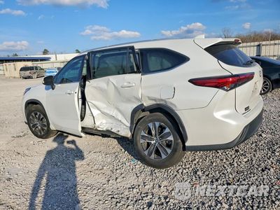 Drugie zdjęcie samochodu z przodu: 2022 TOYOTA HIGHLANDER HYBRID XLE VIN:5TDGARAH7NS511701 - miniatura