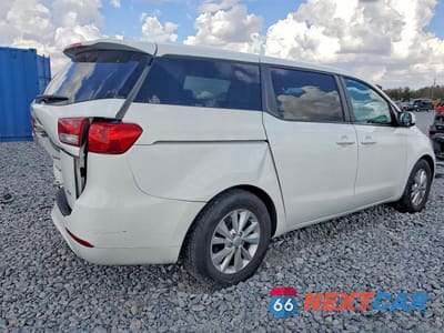 Trzecie zdjęcie samochodu z tyłu: 2018 KIA SEDONA LX VIN:KNDMB5C17J6396665 - miniatura