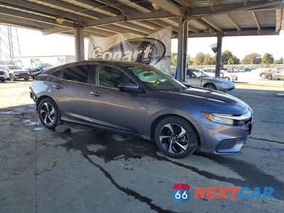 Czwarte zdjęcie samochodu z boku: 2021 HONDA INSIGHT EX VIN:19XZE4F51ME011184 - miniatura